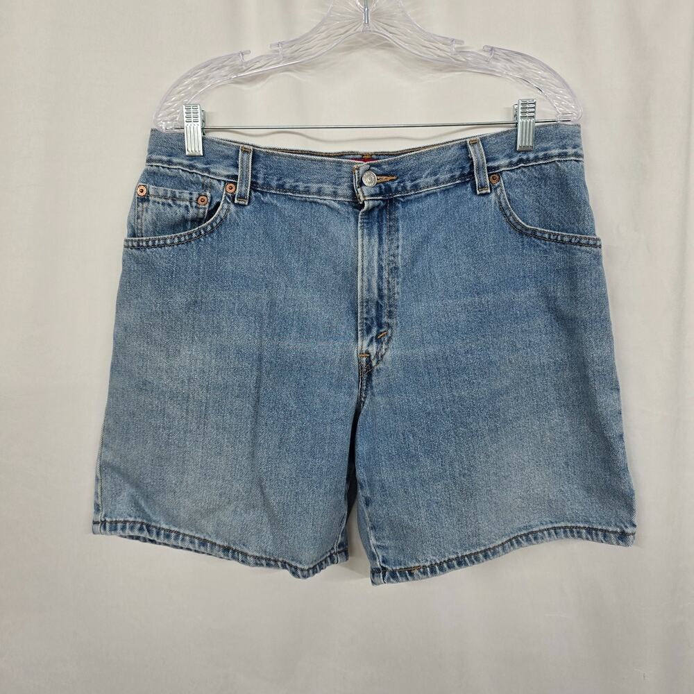 Vintage Levi's Classic Jeans Shorts Women's 16 Mis Blue Medium Wash 100% Cotton
